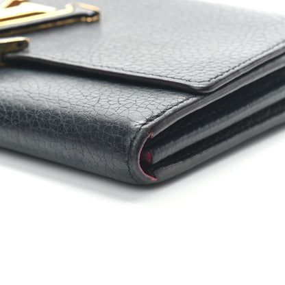 Louis Vuitton Taurillon Capucines Wallet Black 8 of 9