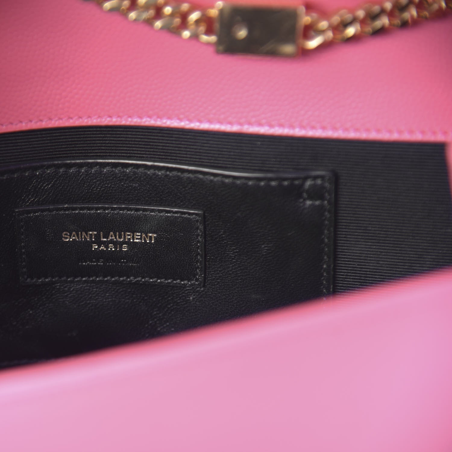 Saint Laurent Grain De Poudre Medium Classic Monogram Kate Satchel Rose Clair 8 of 12