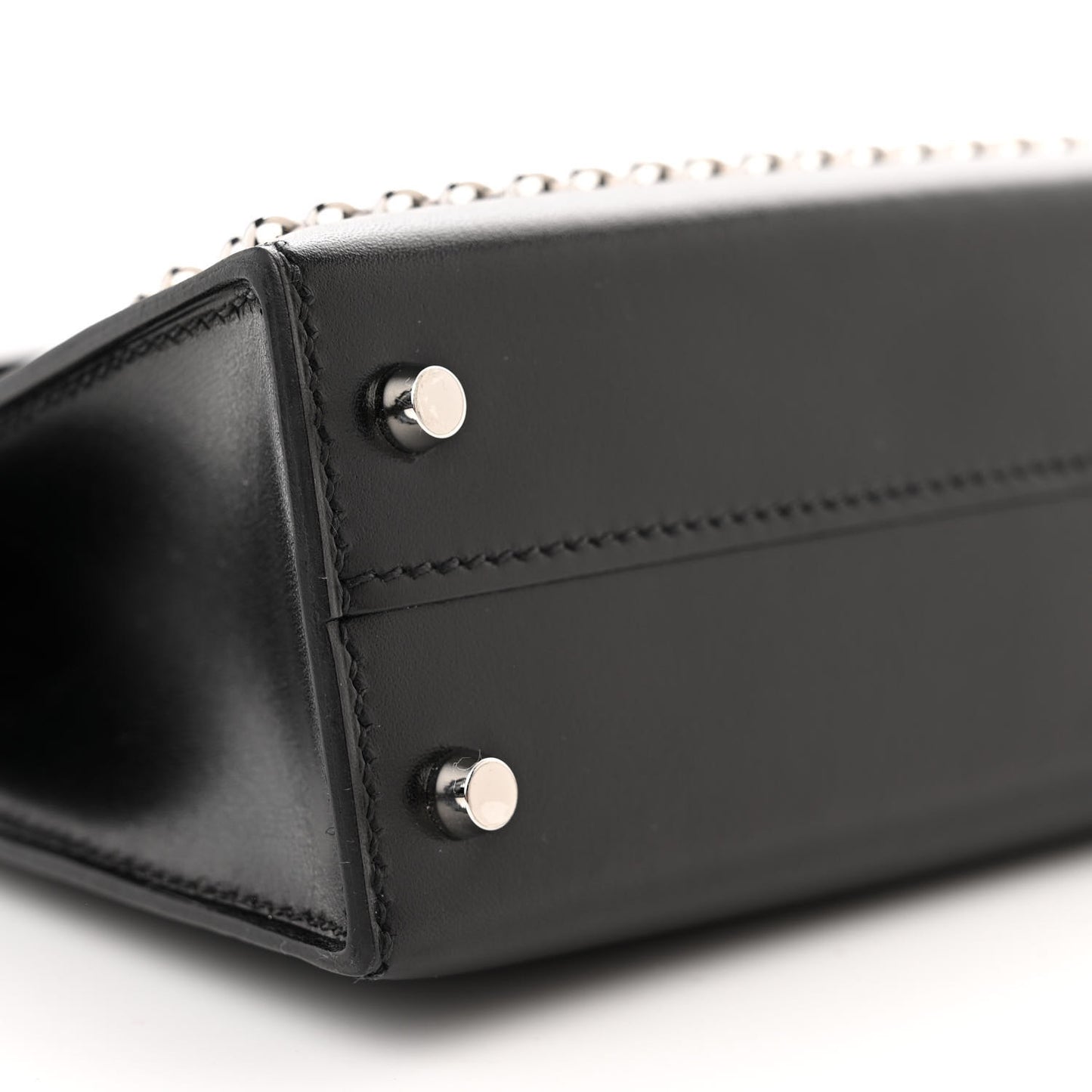 Box Studded Clouté Mini Kelly Sellier 20 Black