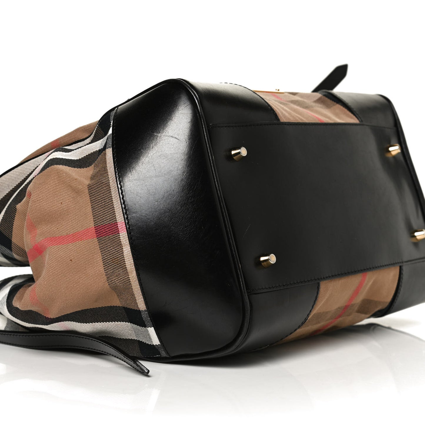 House Check Canterbury Tote Black