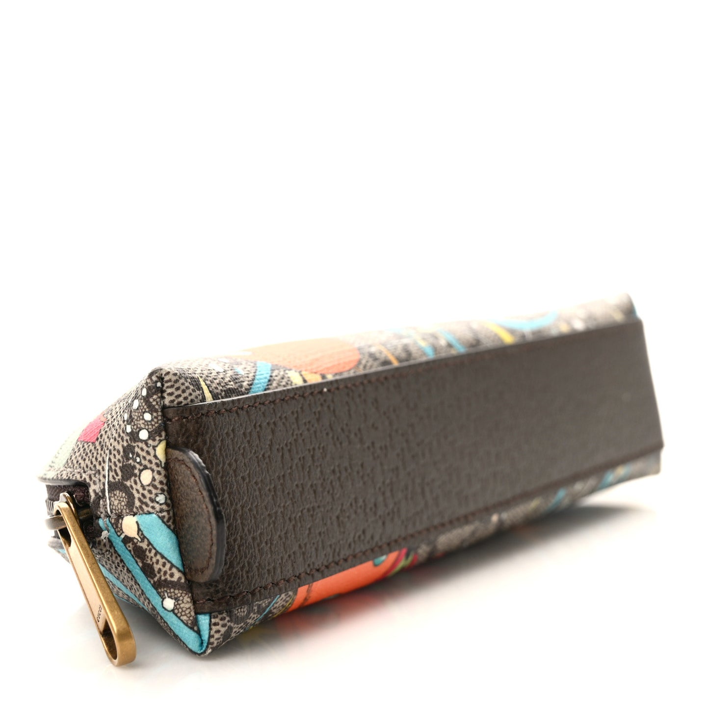 X DISNEY GG Supreme Monogram Donald Duck Pencil Case Beige Ebony