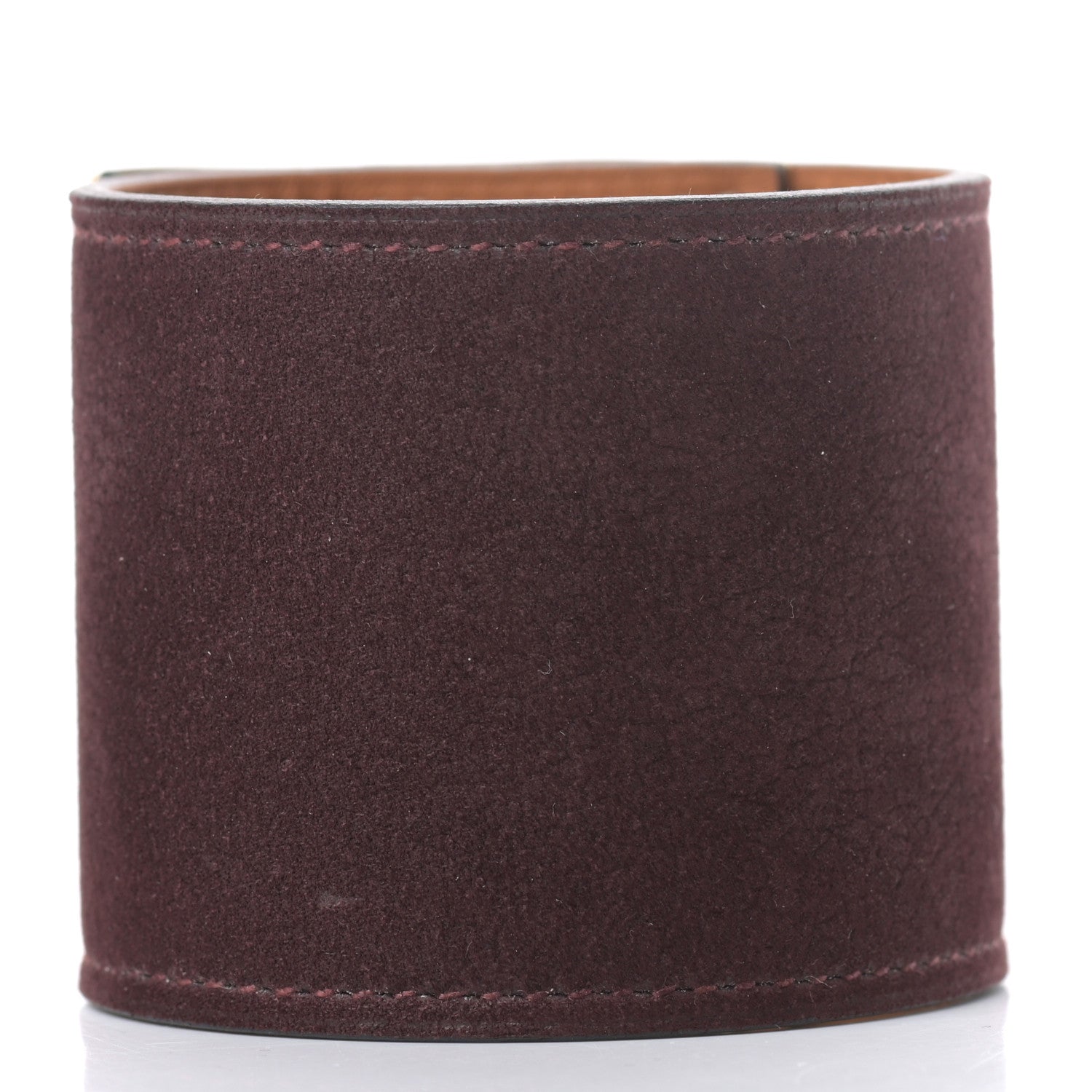 Hermes Taurillon Gaucho Extreme Kelly Bracelet S Prune 3 of 5