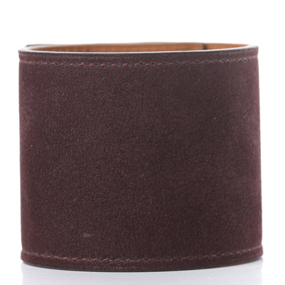 Hermes Taurillon Gaucho Extreme Kelly Bracelet S Prune 3 of 5