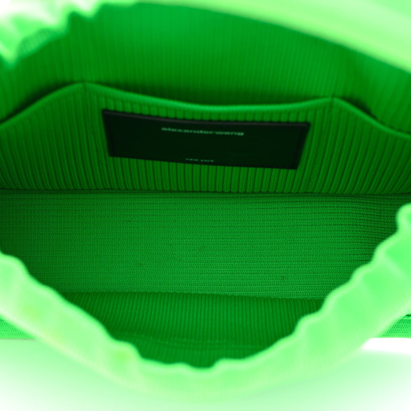 Ribbed Knit Small Ryan Bag Iguana