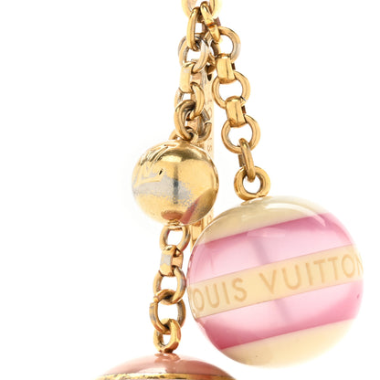 Louis Vuitton Mini Lin Croisette Bag Charm Violet 5 of 6