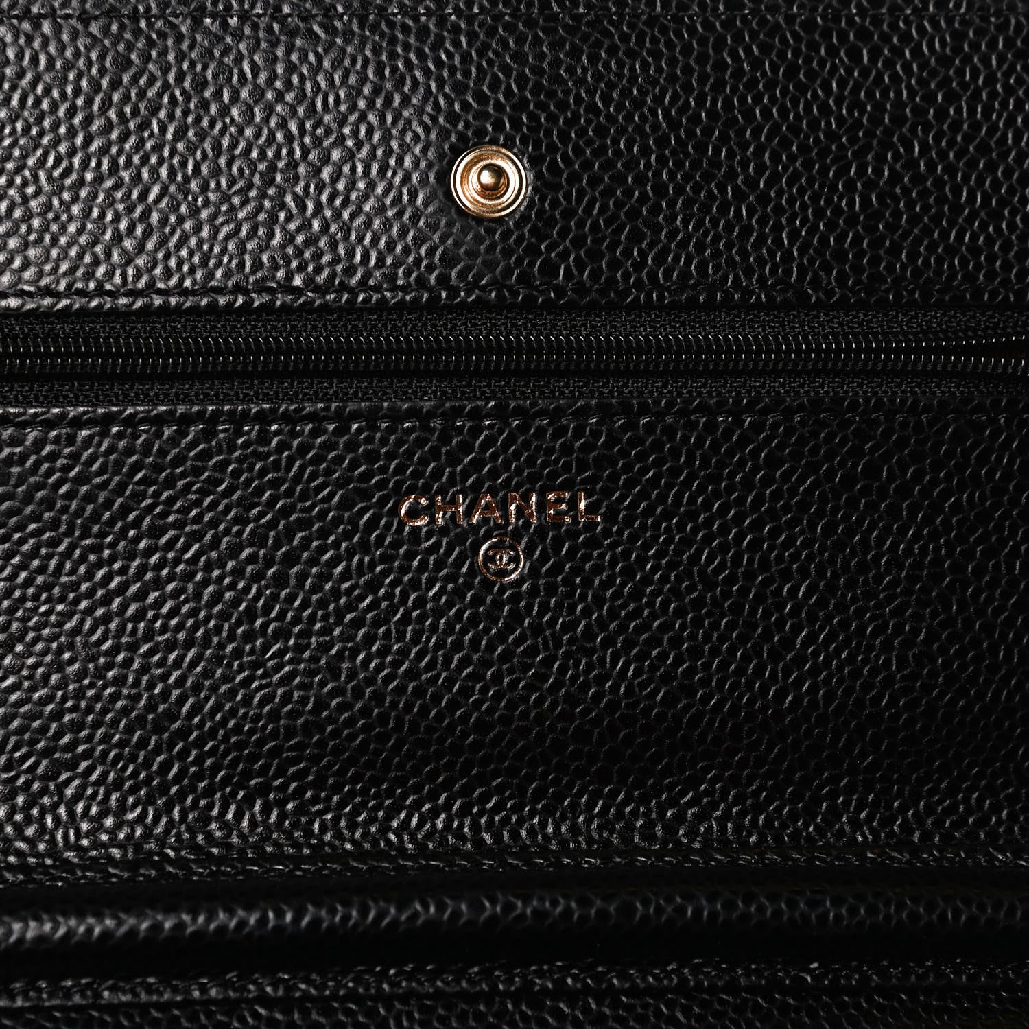 Chanel Caviar Quilted Wallet On Chain WOC Black 6 of 11
