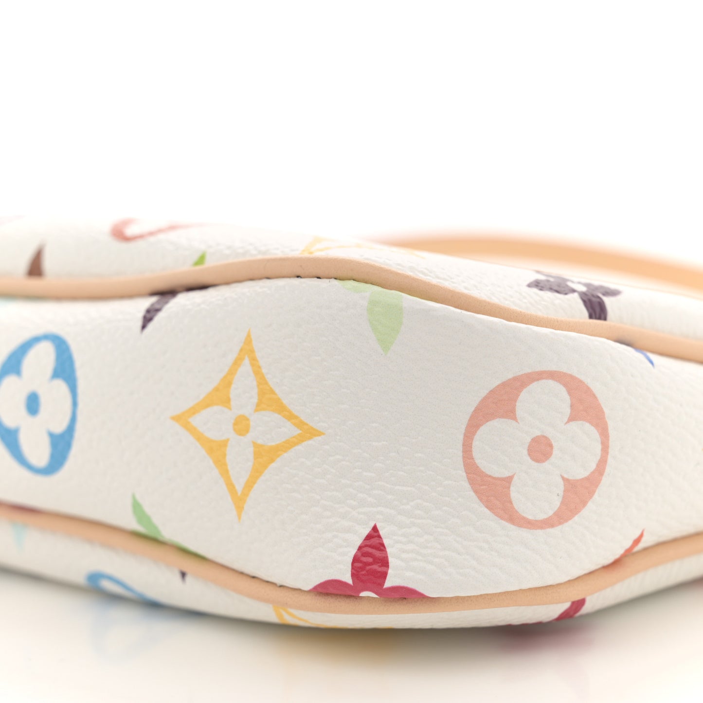 LV X TM Monogram Multicolor Pochette Accessories White