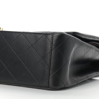 Chanel Lambskin Quilted Maxi Double Flap Black 9 of 12