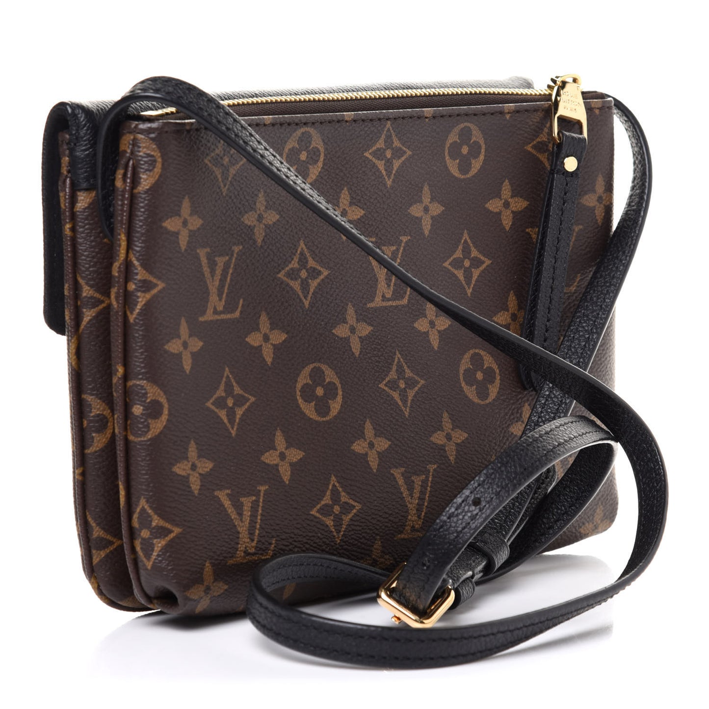 Monogram Twice Pochette Black