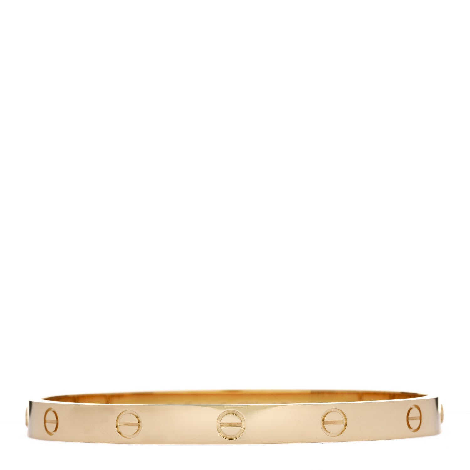 Cartier 18K Yellow Gold LOVE Bracelet 19 1 of 9