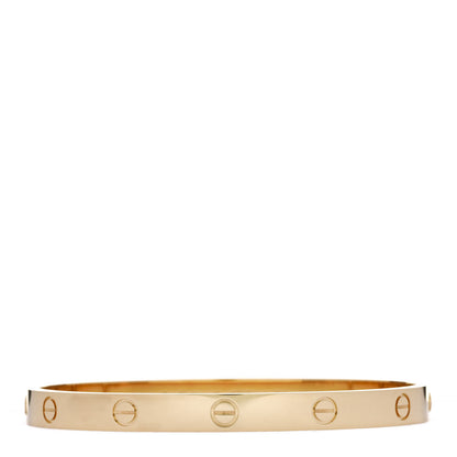 Cartier 18K Yellow Gold LOVE Bracelet 19 1 of 9