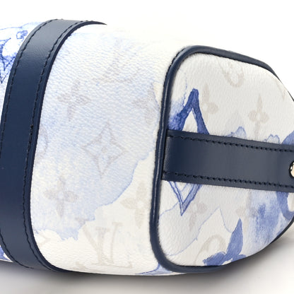 Louis Vuitton Monogram Watercolor Keepall XS Blue 8 of 8