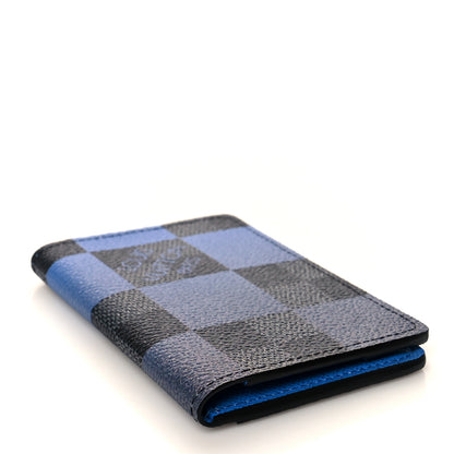 Louis Vuitton Damier Graphite Giant Pocket Organizer Blue 4 of 7