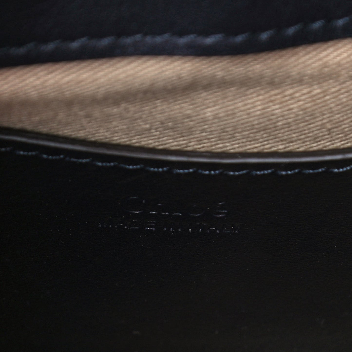 Calfskin Crocodile Embossed Small Tess Bag Full Blue