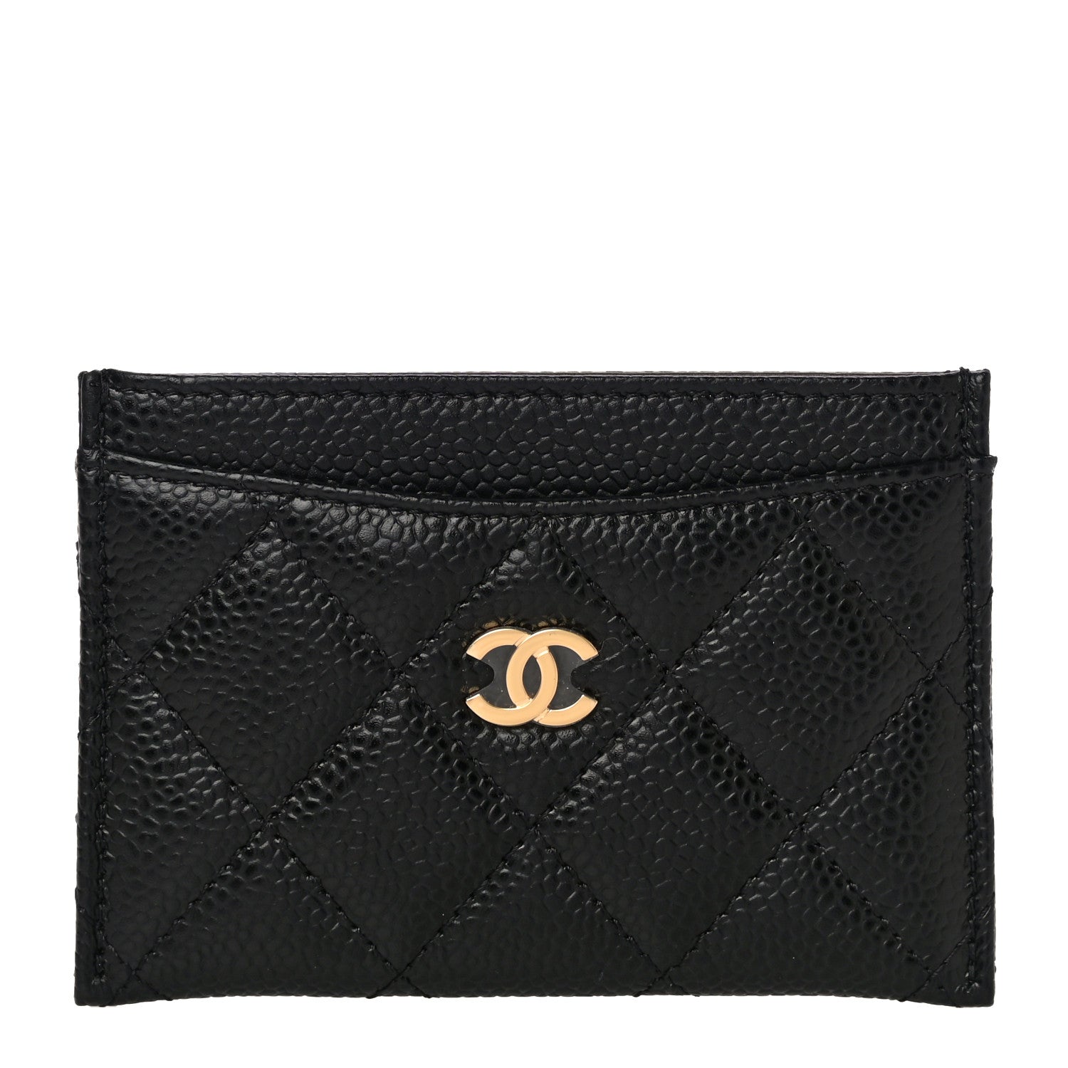 Chanel Caviar Quilted Card Holder Black 1 of 11