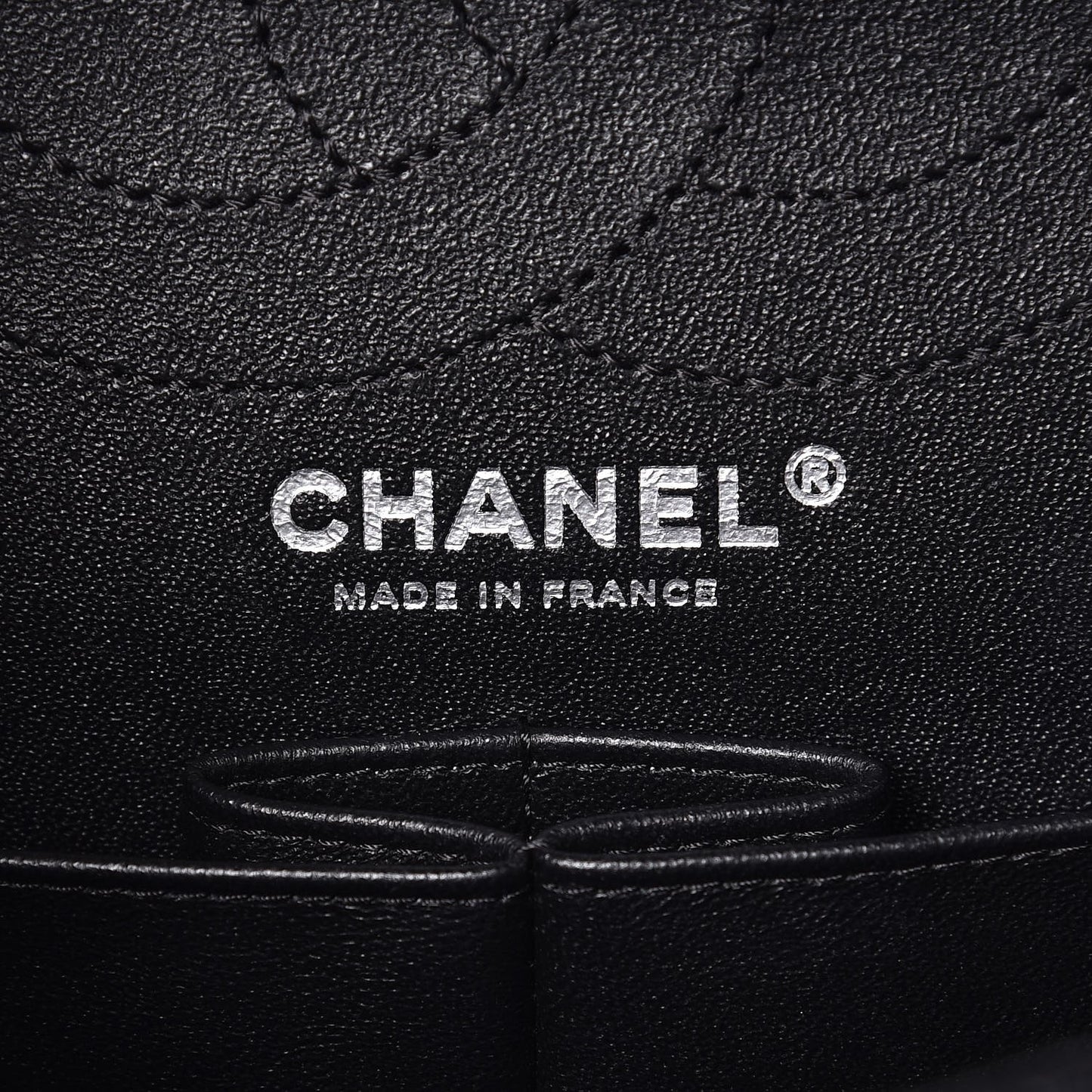 Sheepskin Chevron Quilted 2.55 Reissue 226 Flap So Black