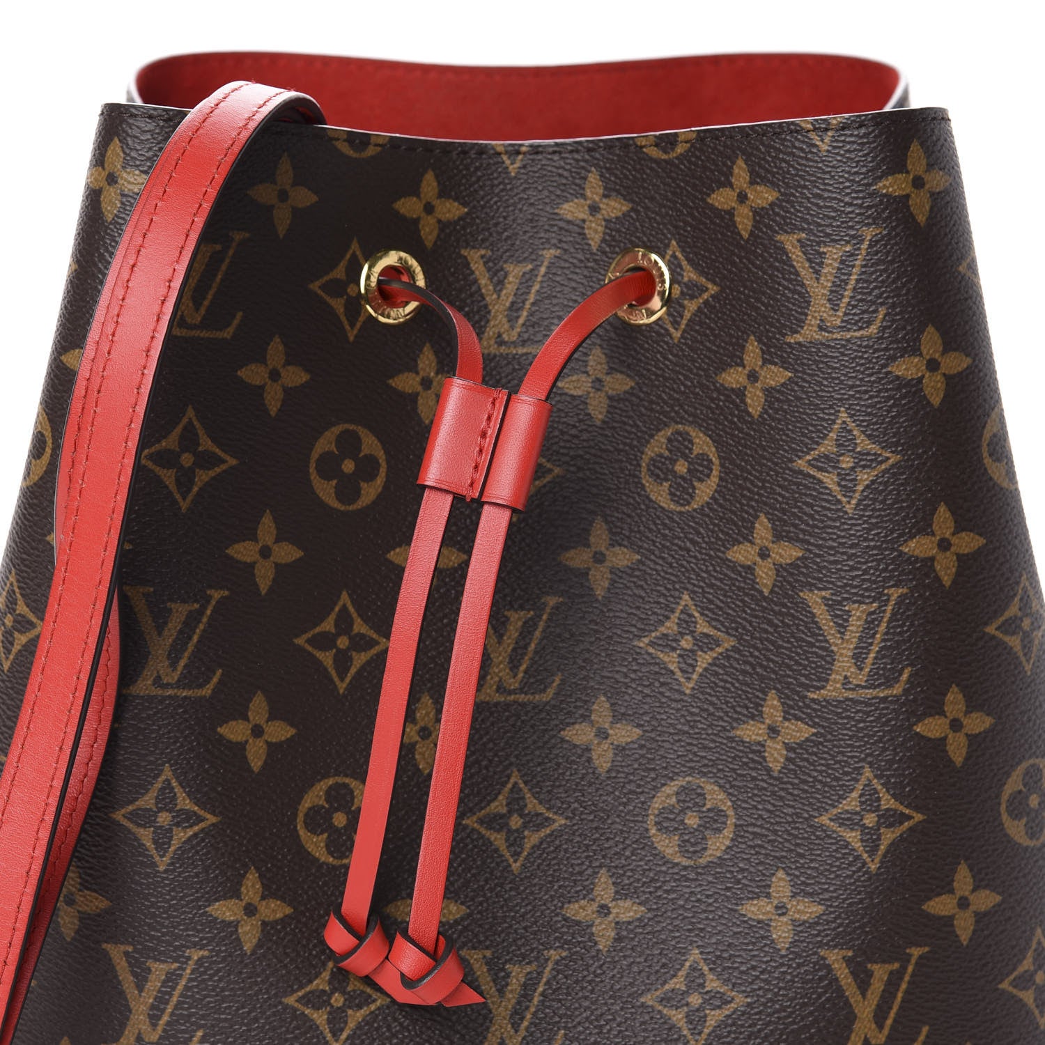Louis Vuitton Monogram Neonoe MM Coquelicot 10 of 10