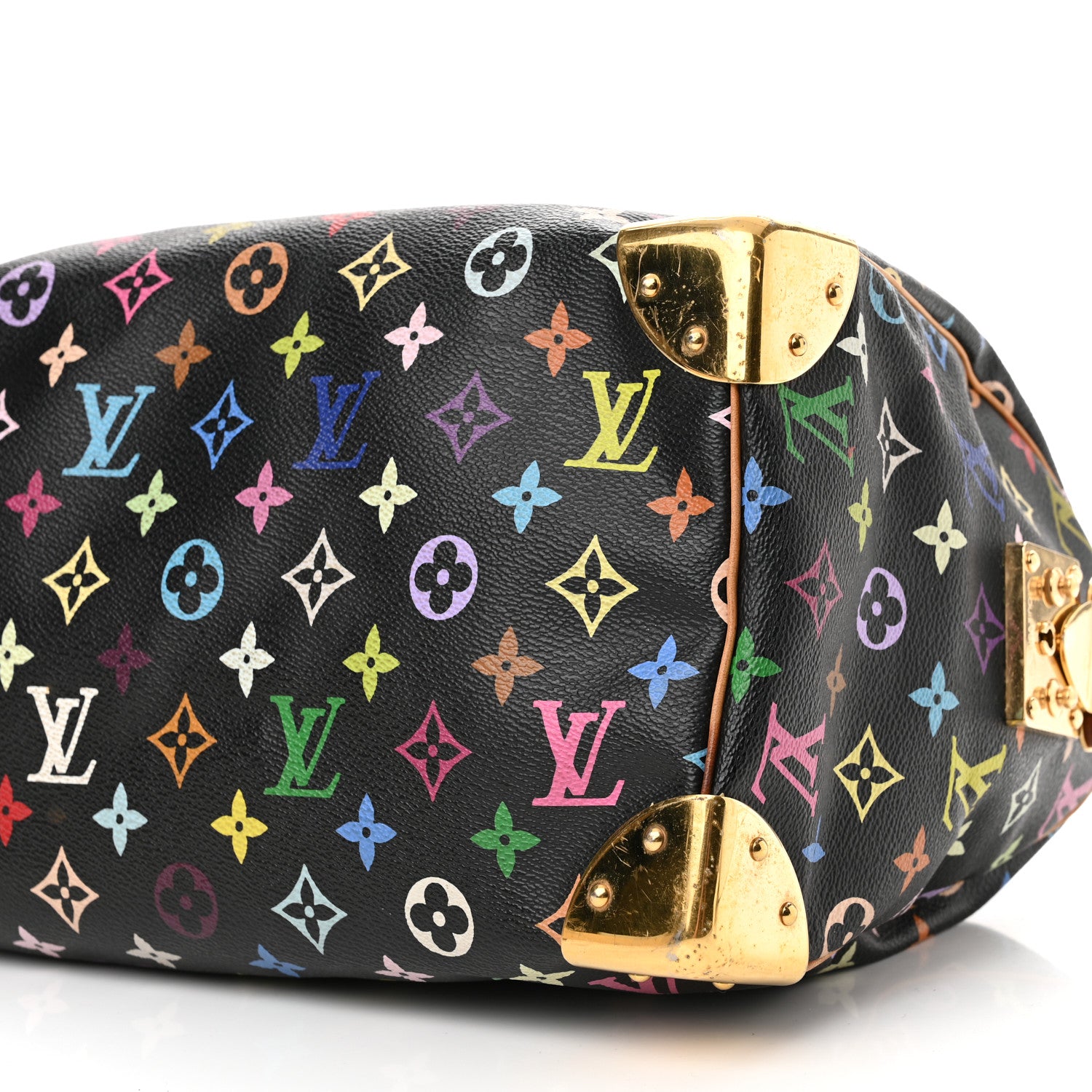 Louis Vuitton Monogram Multicolor Speedy 30 Black 9 of 13