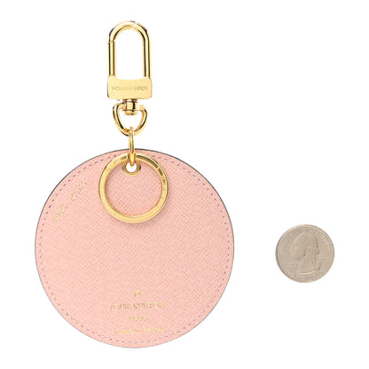 Louis Vuitton Monogram 2020 Christmas Animation Big Wheel Bag Charm Key Ring Rose Ballerine 2 of 5