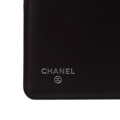 Chanel Caviar Quilted Yen Wallet Black 6 of 19