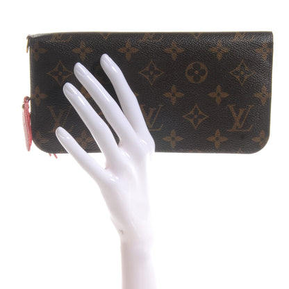 Louis Vuitton Monogram Kusama Waves Insolite Wallet Red 2 of 8