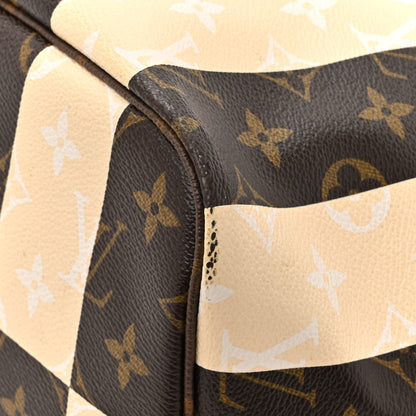 Louis Vuitton Monogram Rayures Neverfull MM 14 of 17
