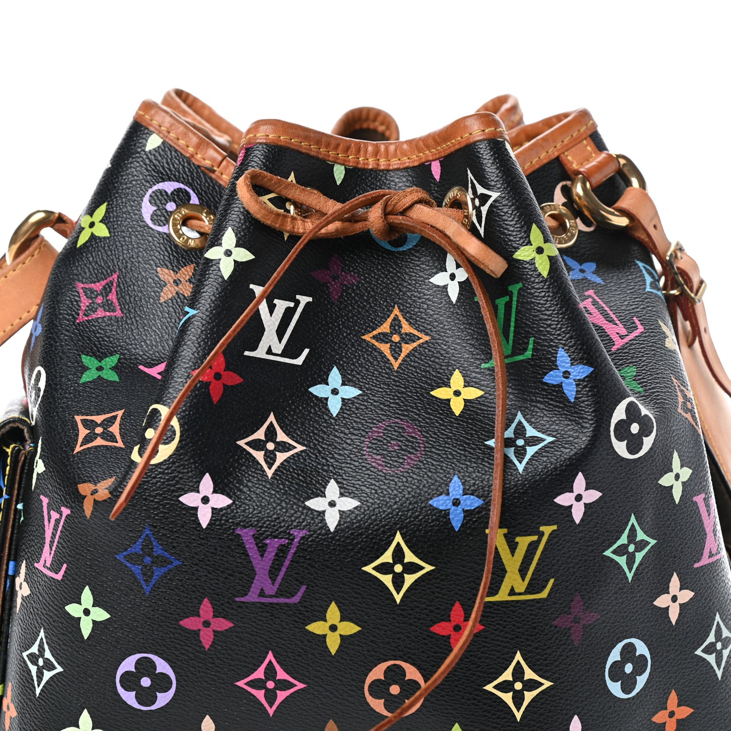 Monogram Multicolor Petit Noe Black