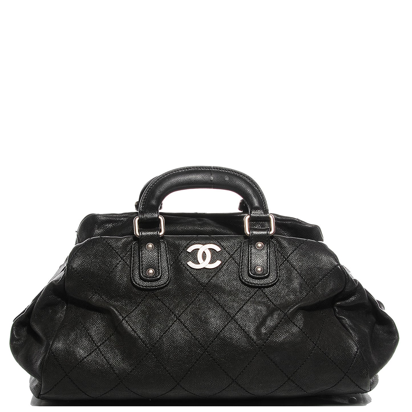 Caviar Outdoor Ligne Small Doctor Bag Black