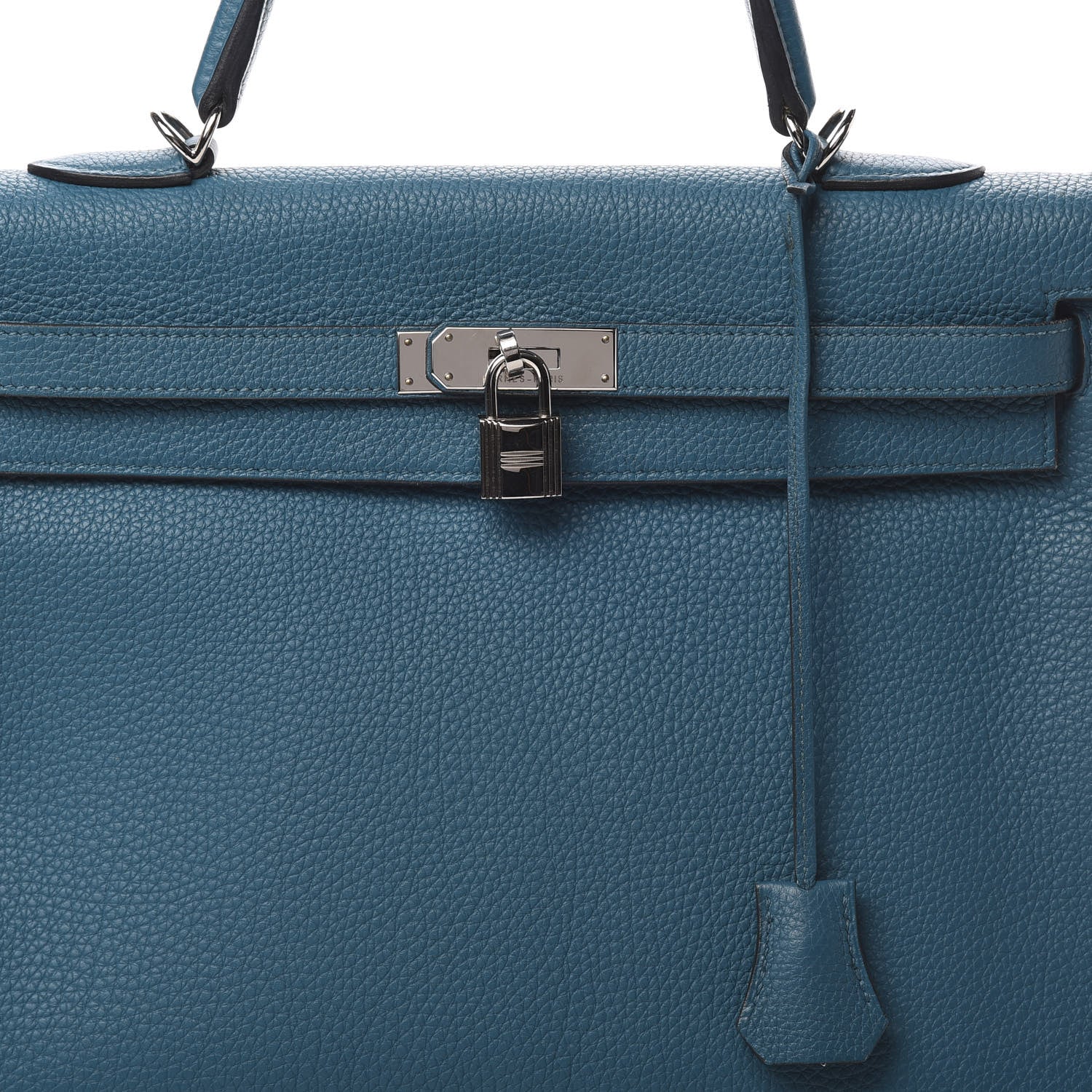 Hermes Togo Kelly Retourne 35 Cobalt 9 of 14