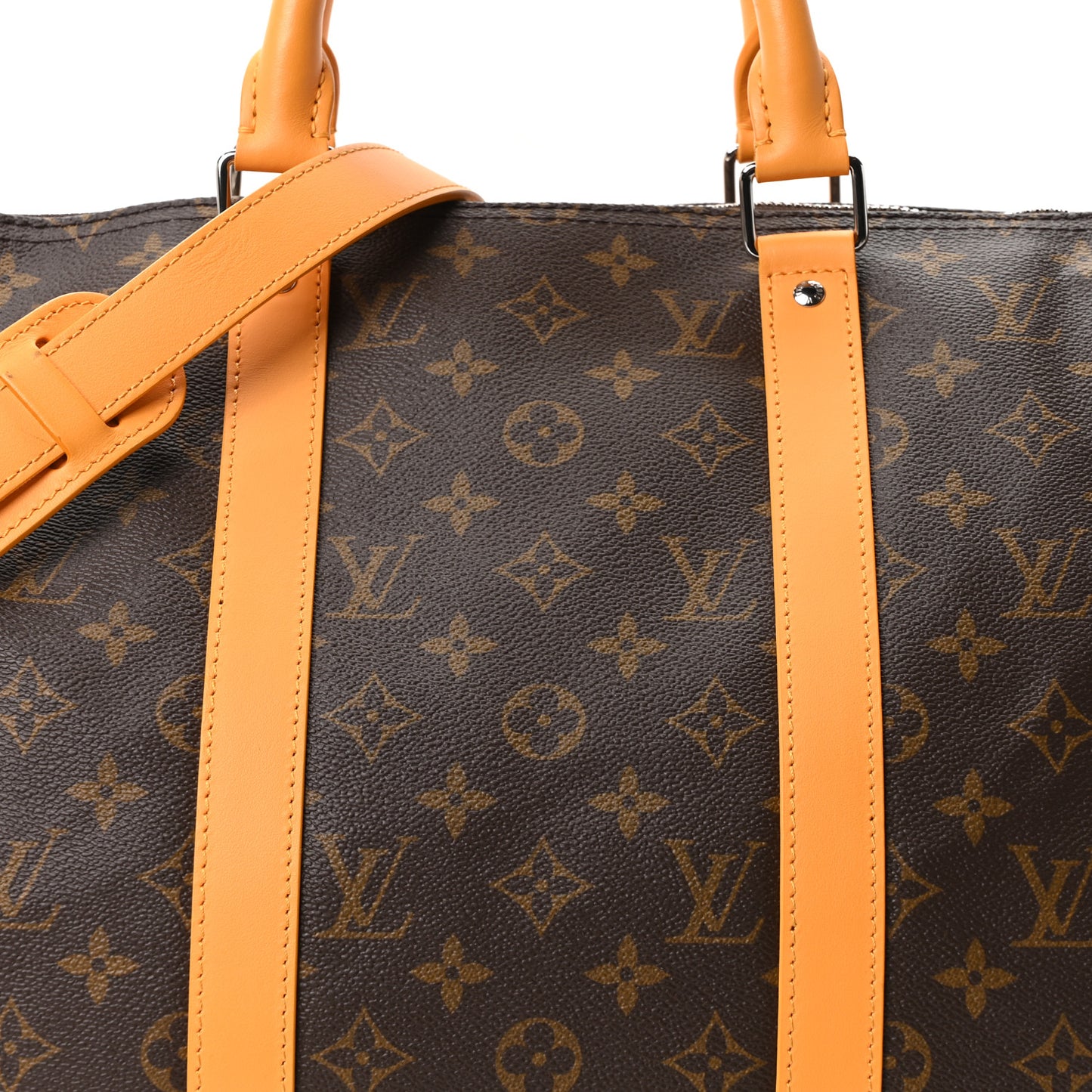 Monogram Macassar Keepall Bandouliere 50 Safran Yellow