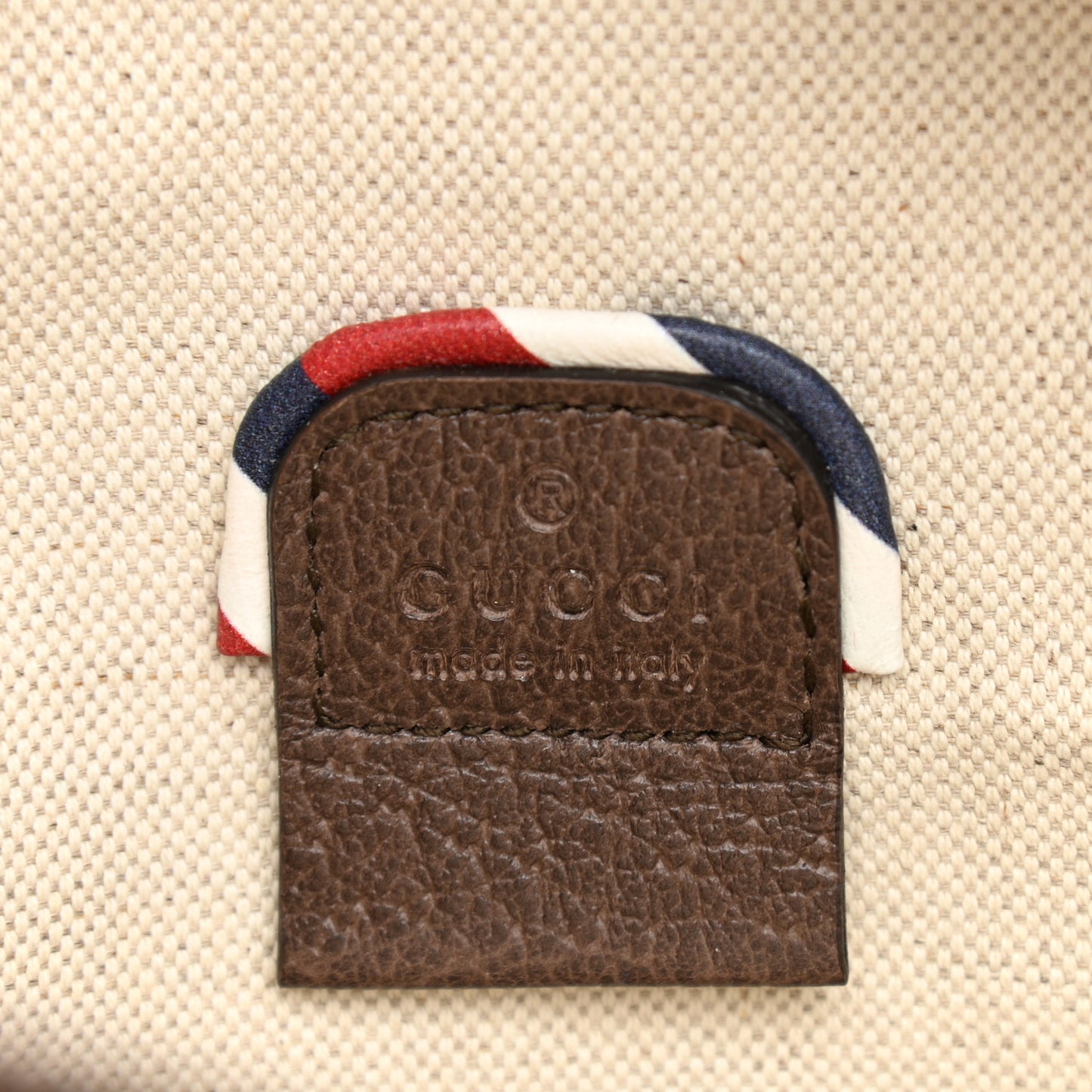 GG Supreme Monogram Courrier Belt Bag Beige New Acero