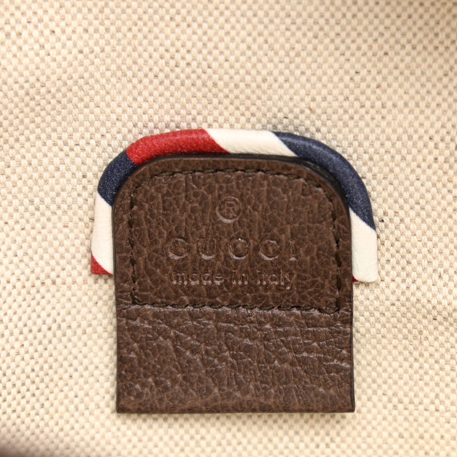 Gucci GG Supreme Monogram Courrier Belt Bag Beige New Acero 6 of 10