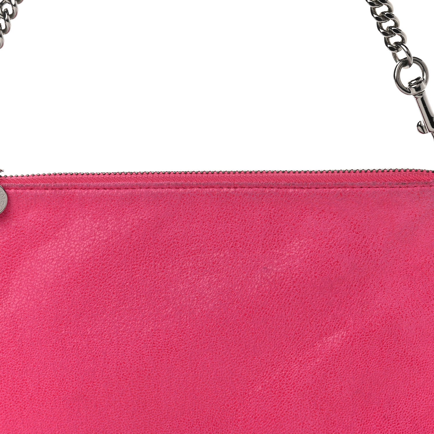 Stella McCartney Shaggy Deer Falabella Clutch Hot Pink 9 of 14