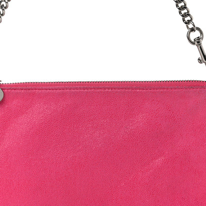 Stella McCartney Shaggy Deer Falabella Clutch Hot Pink 9 of 14