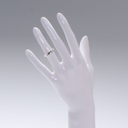 Tiffany Sterling Silver 1837 Ring 5 2 of 6