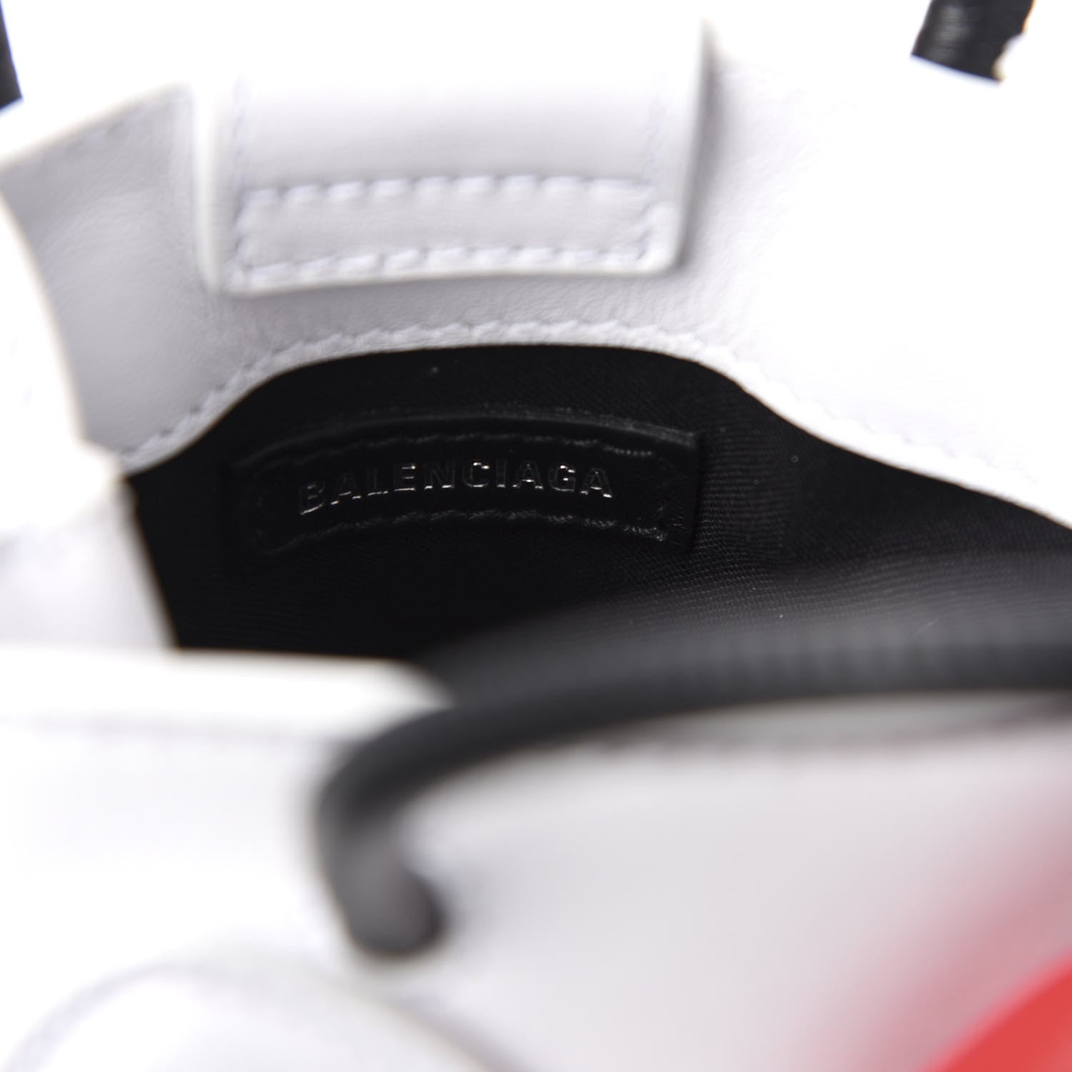 Balenciaga Calfskin Hello Kitty Phone Holder White 8 of 10