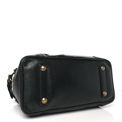 Louis Vuitton Lambskin Riveting Black 4 of 11