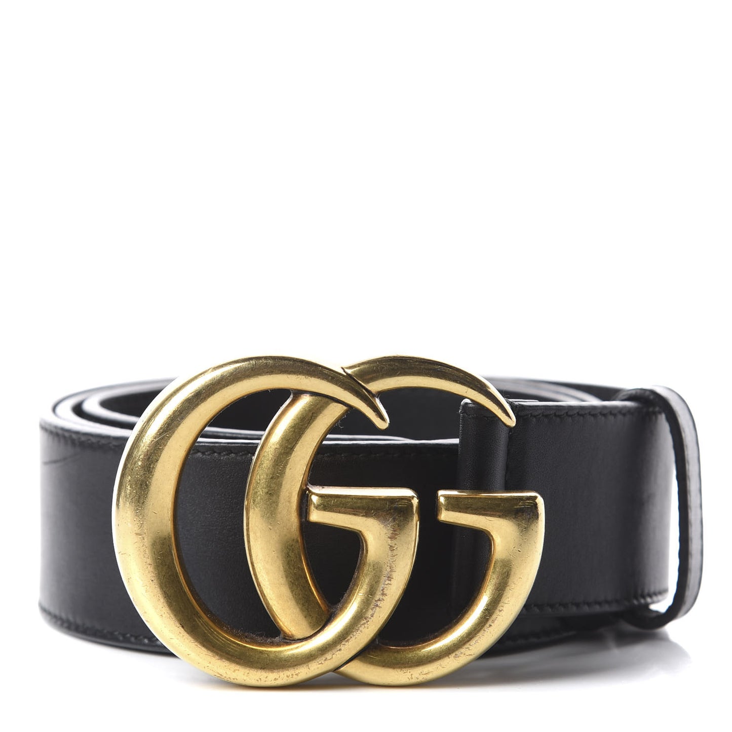 Calfskin Double G 40mm Belt 85 34 Black