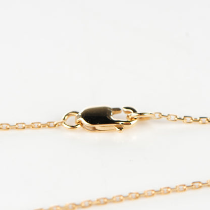Van Cleef & Arpels 18K Yellow Gold Mother of Pearl Sweet Alhambra Pendant Necklace 4 of 6