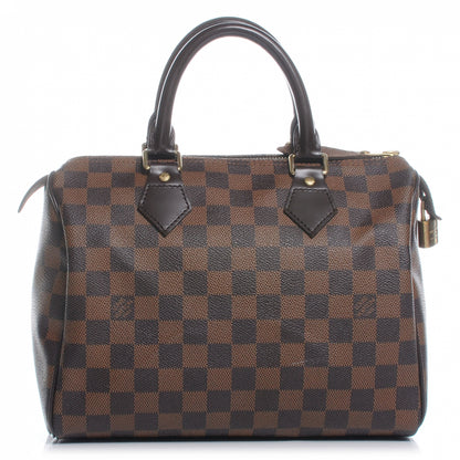 Louis Vuitton Damier Ebene Speedy 25 1 of 9
