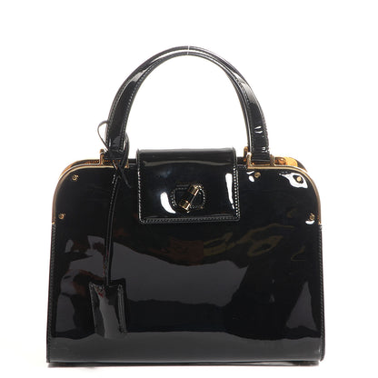 Saint Laurent Patent Small Uptown Black 1 of 8