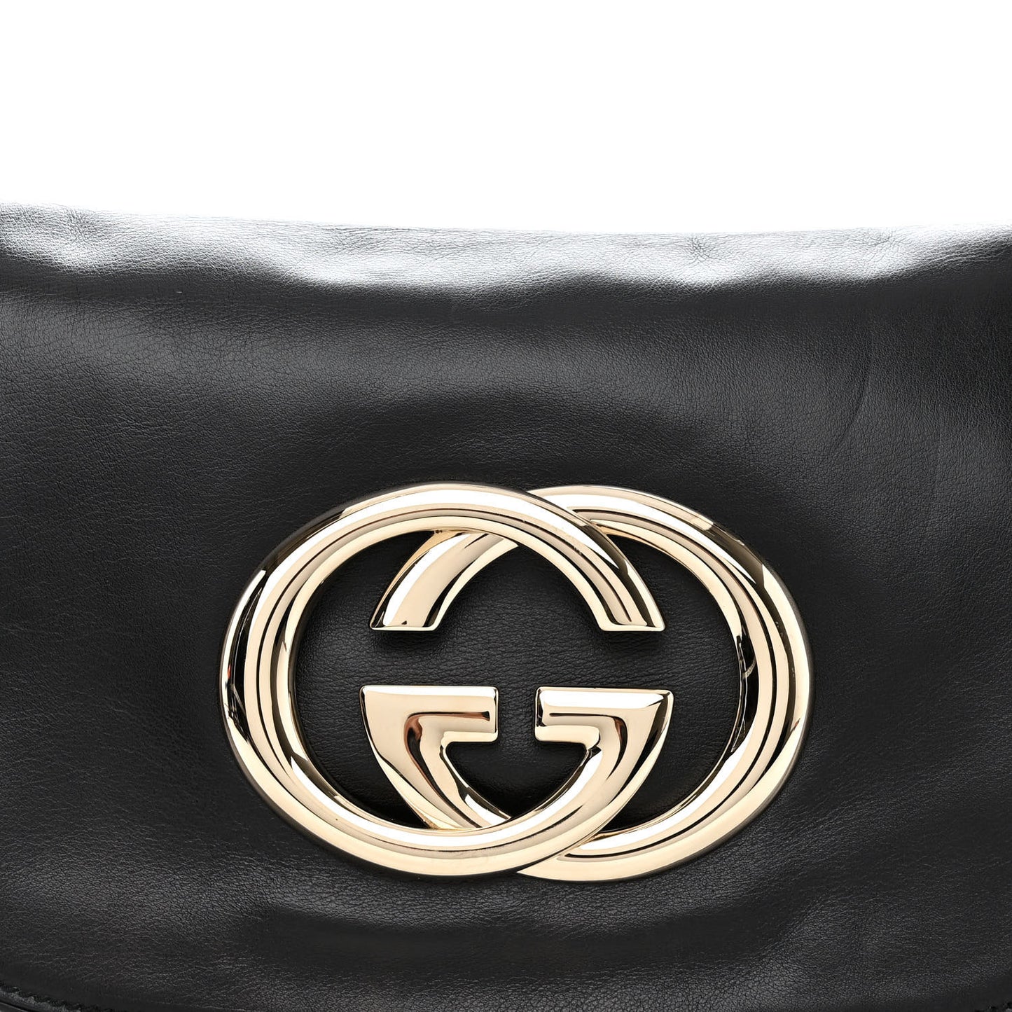 Calfskin Small Britt Shoulder Bag Black