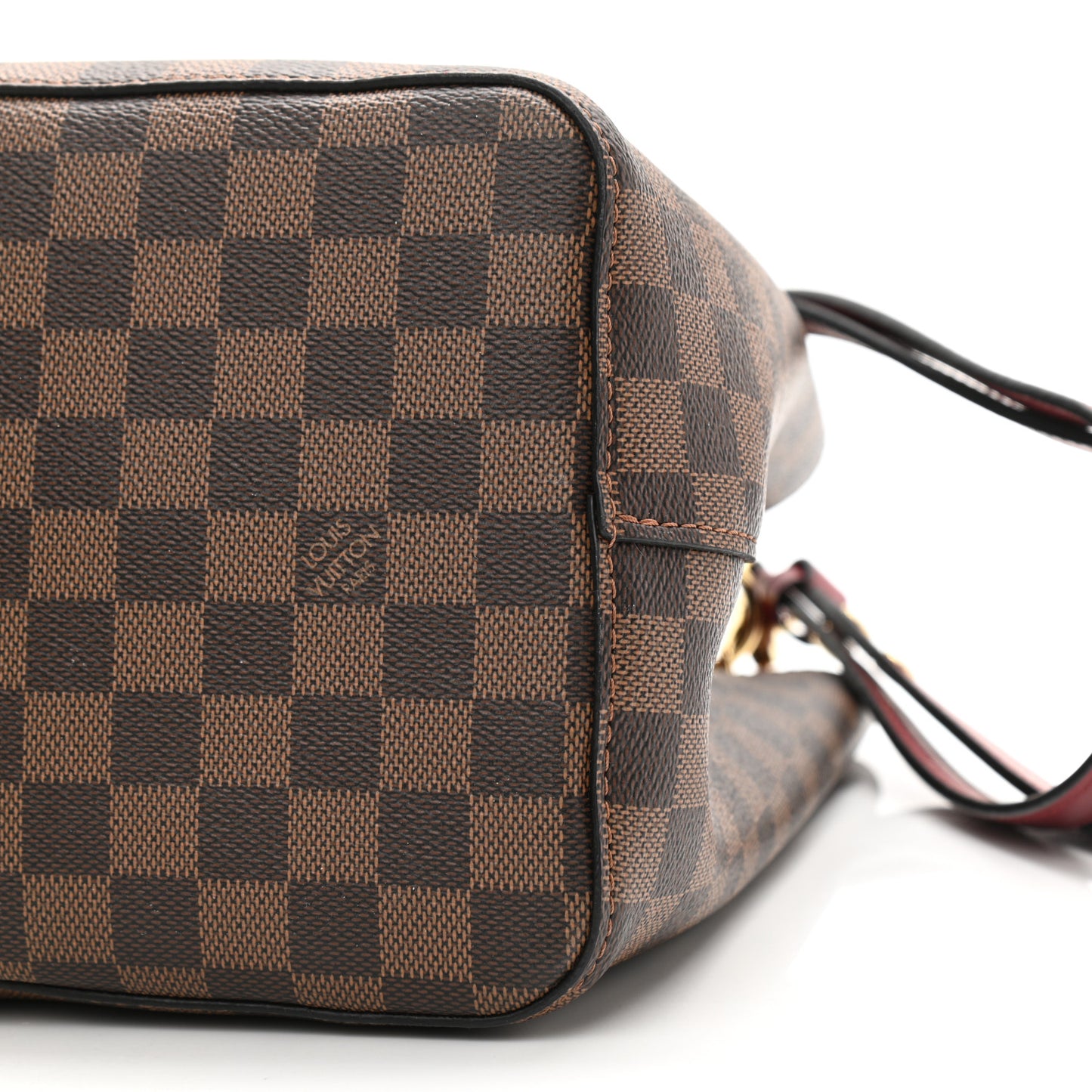 Damier Ebene Neonoe MM Cherry Berry