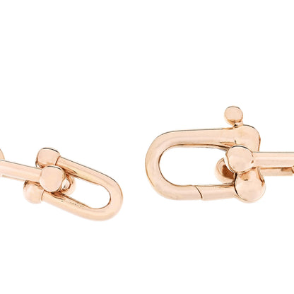 Tiffany 18K Rose Gold Small HardWear Link Bracelet 3 of 5