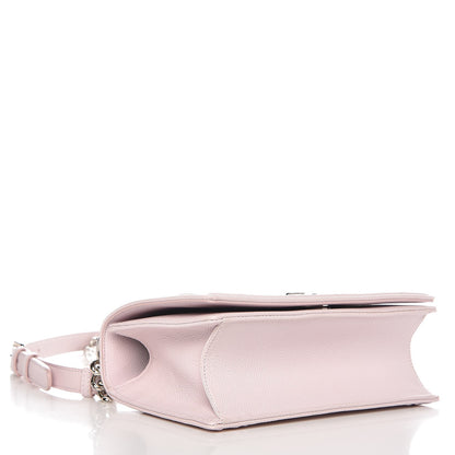 Christian Dior Grained Calfskin Small Diorama Flap Bag Pink 5 of 13