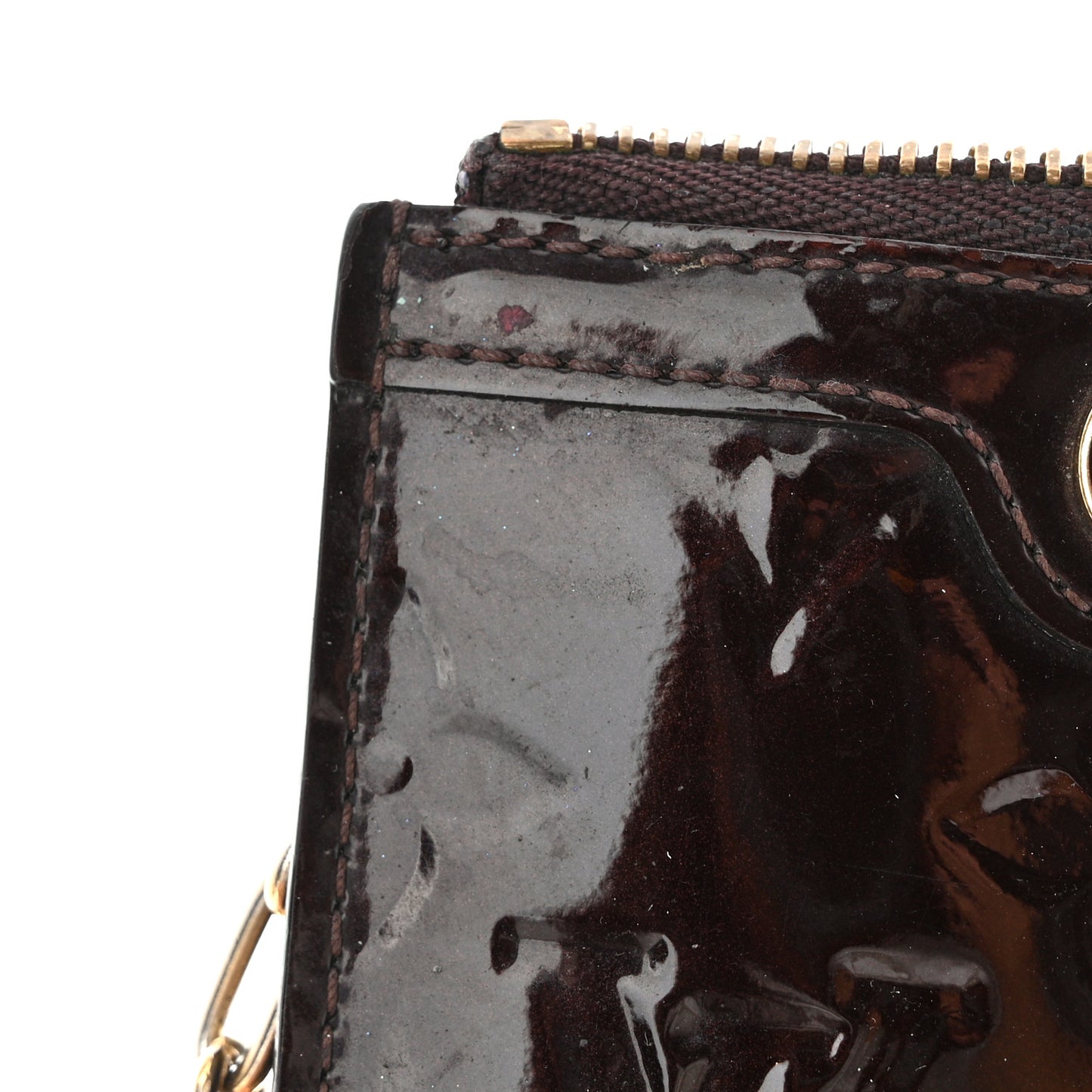 Vernis Key Pouch Amarante