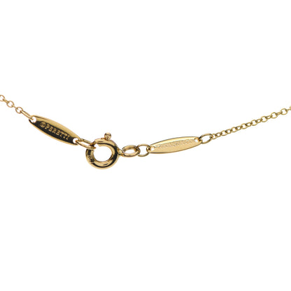 Tiffany 18K Yellow Gold Diamond .12ct Elsa Peretti Diamonds by the Yard Pendant Necklace 4 of 4