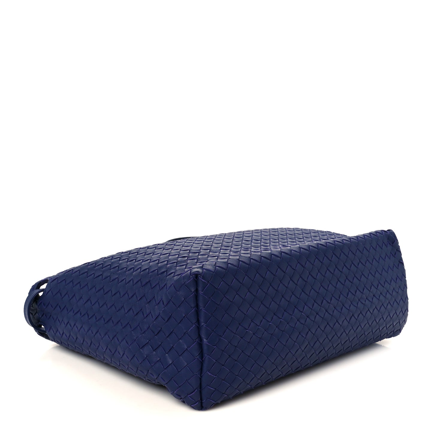 Nappa Intrecciato Medium Garda Bag Pacific