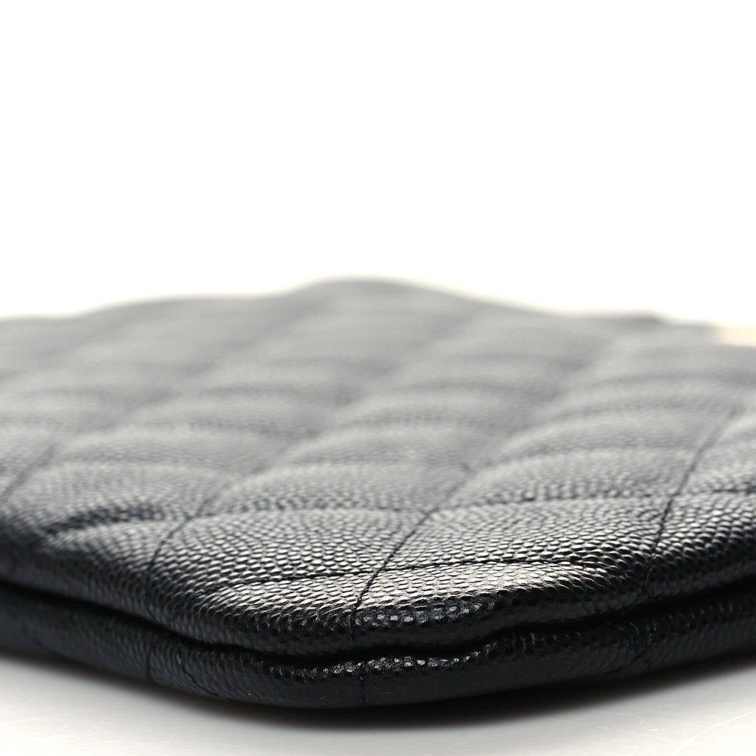 Chanel Caviar Quilted Medium Cosmetic Case Black 10 of 10