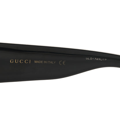 Gucci Acetate Square Frame Sunglasses GG0141S Black 5 of 7